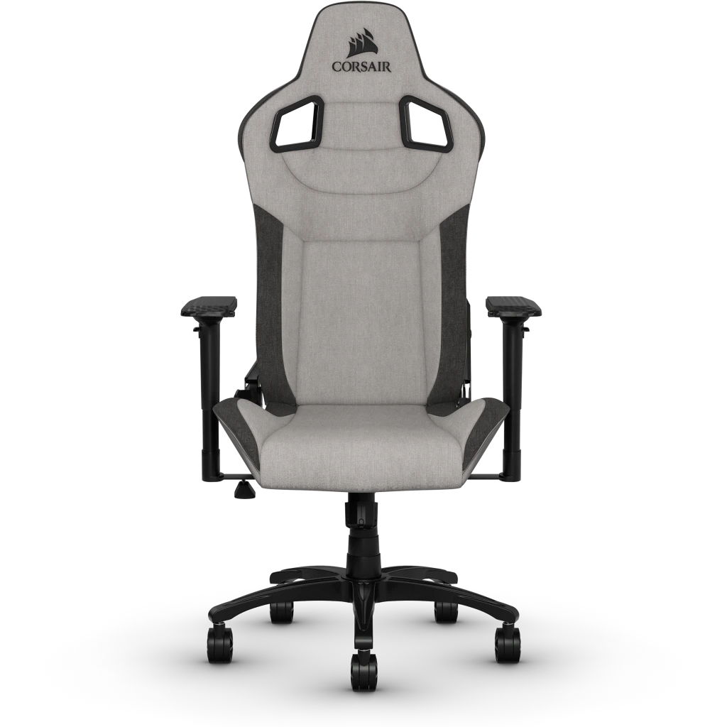 T3 RUSH Gaming Chair — Grey/Charcoal (UK)