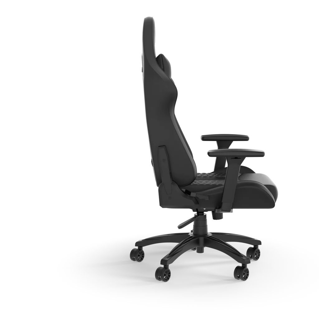 TC100 RELAXED Gaming Leatherette Black/Black - Chair