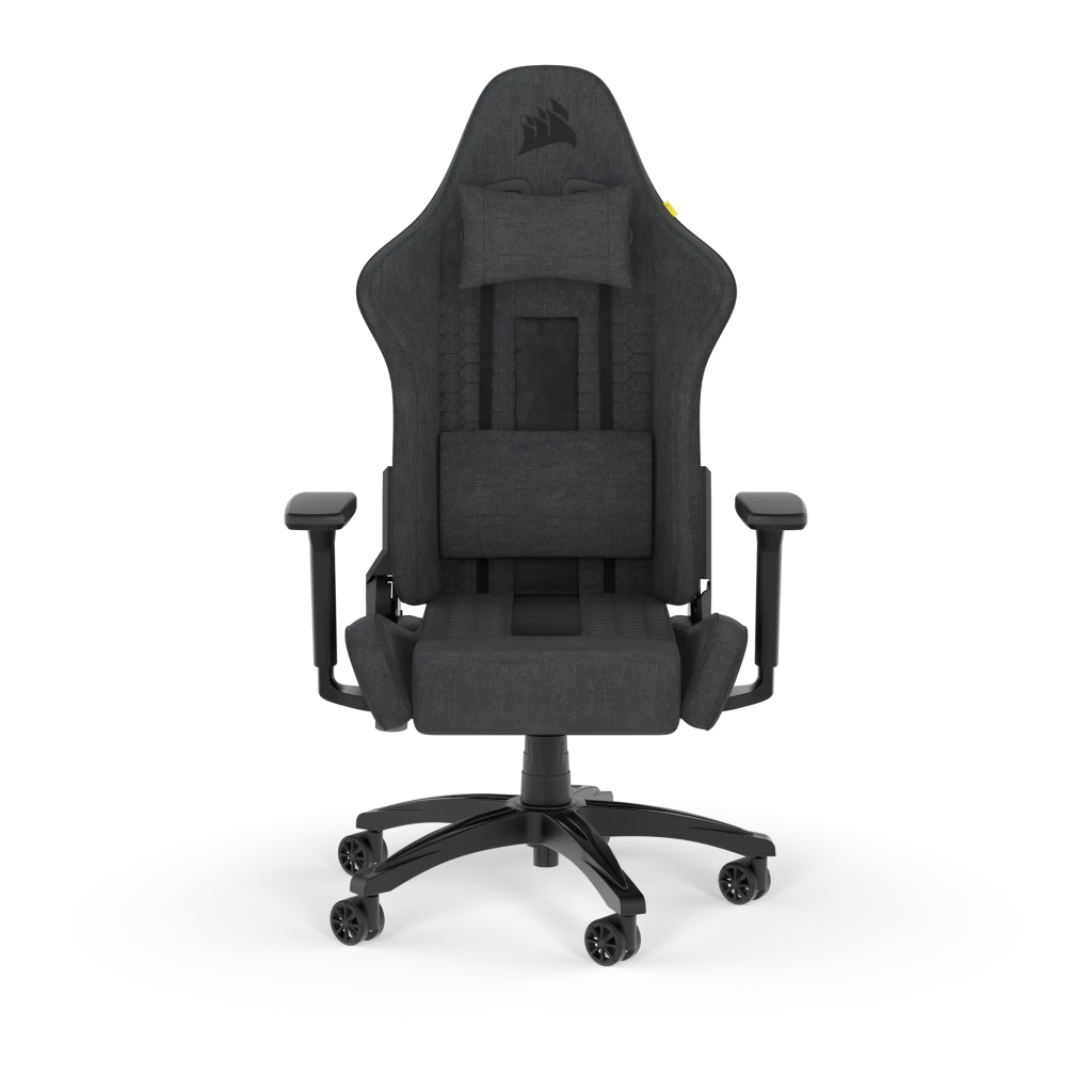 TC100 RELAXED Gaming Chair - Fabric Black/Grey