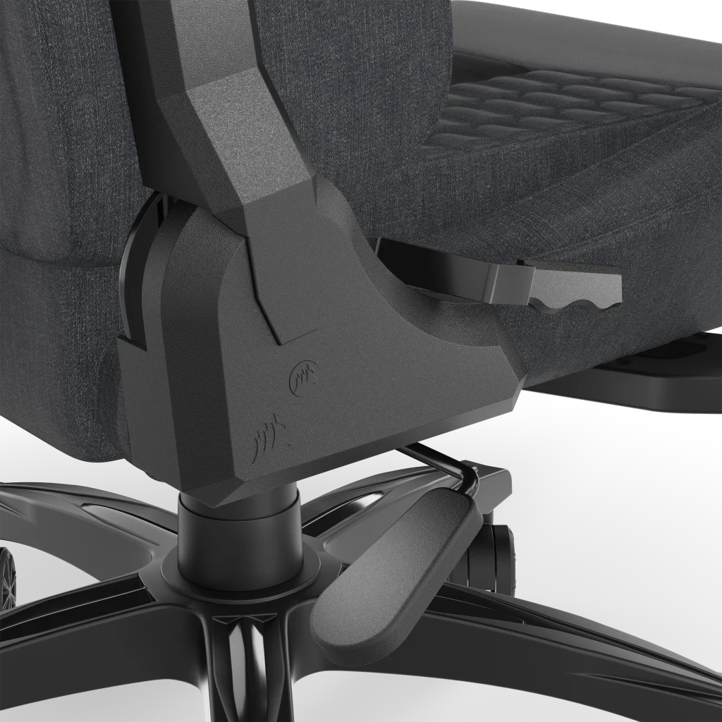 TC100 RELAXED Gaming Chair - Fabric Black/Grey