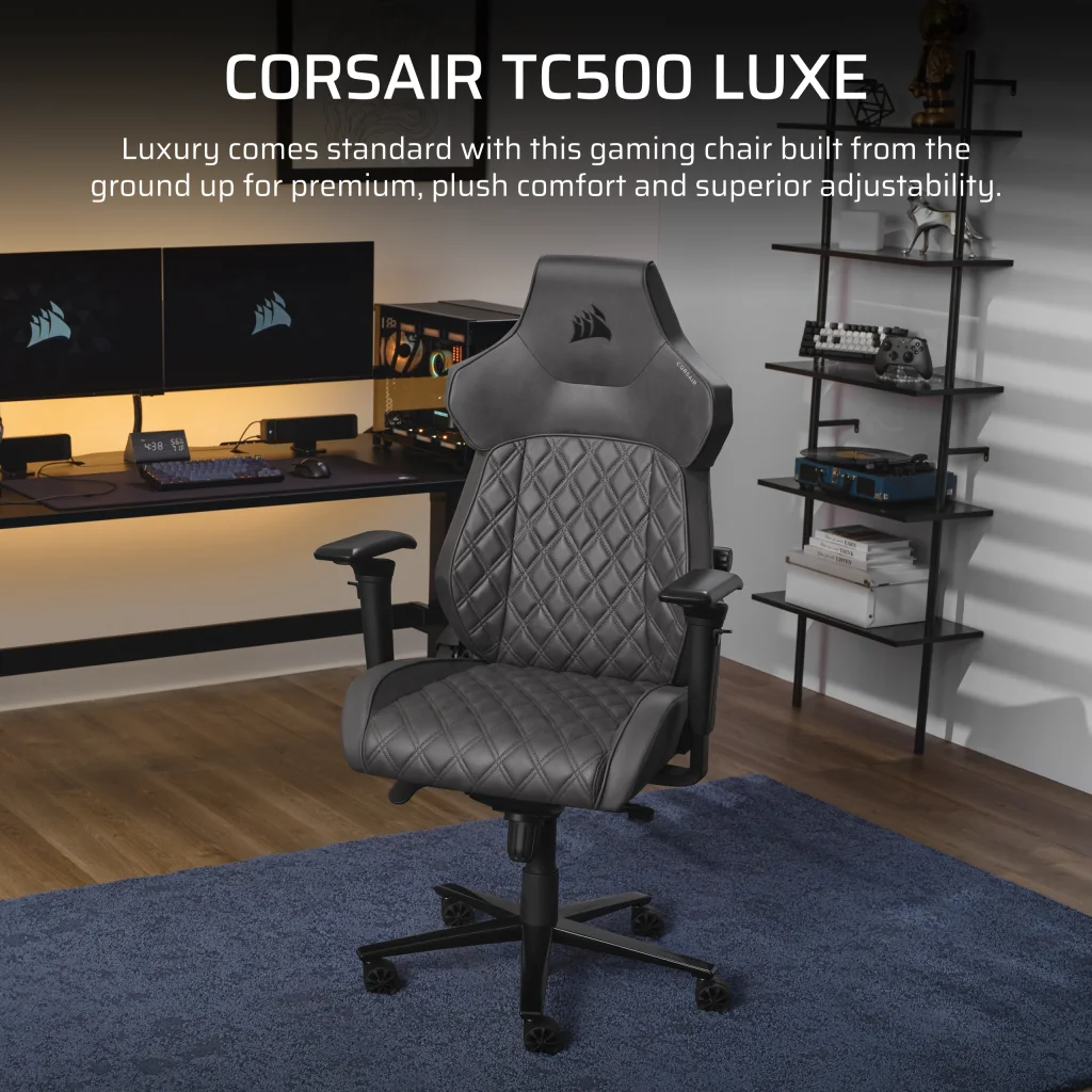 CORSAIR TC500 LUXE: nuevo estándar en lujo y confort gaming