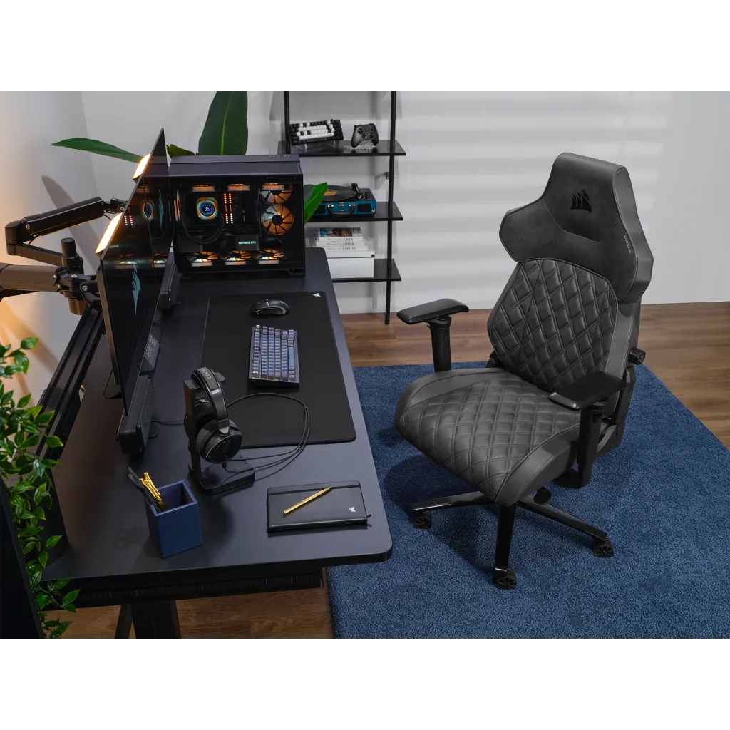 デスクチェア HODEDAH Black Mesh Mid Back Office Chair HI-5006 Black - The Home