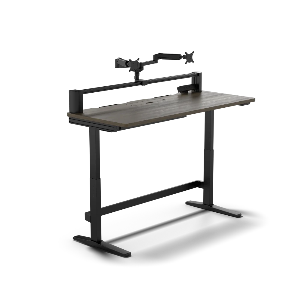 Platform:6 Creator Edition Desk - Wood, Dark Walnut Stain