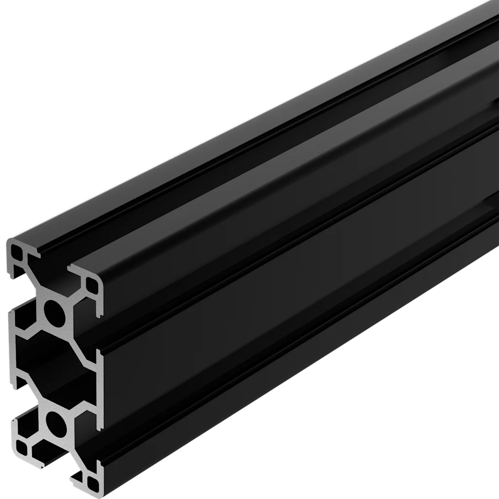 Multi Frame Series - Top T-Slot Rail (4 ft version) - Black
