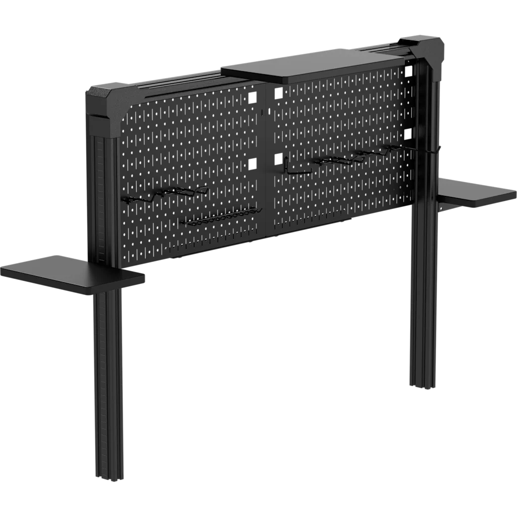 Multi Frame Pegboard Desk Organizer for Platform:4