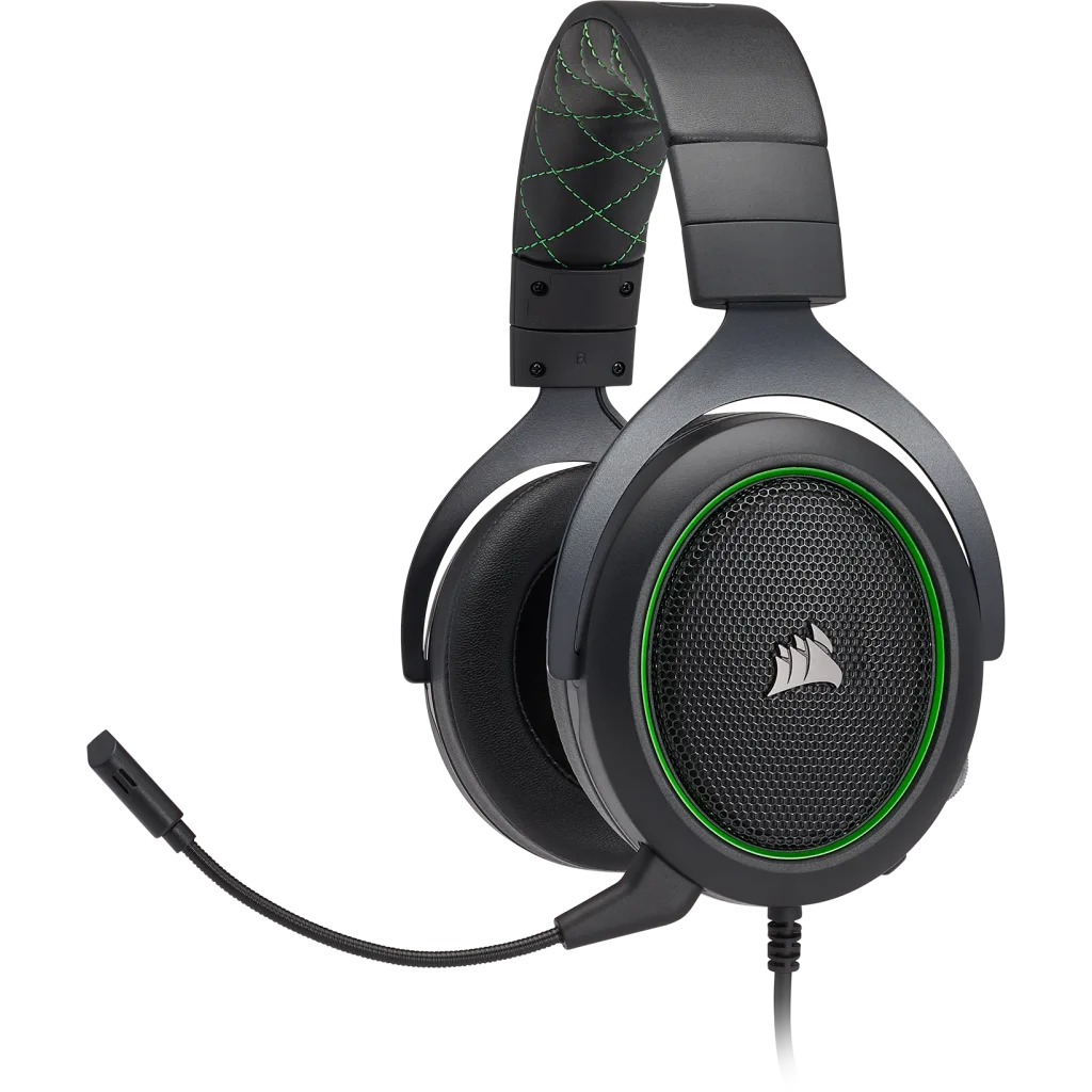 HS50 Stereo Gaming Headset Green