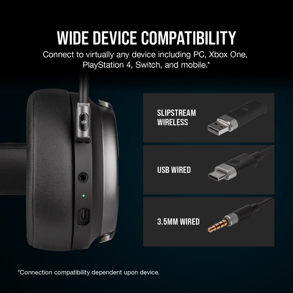 VIRTUOSO RGB WIRELESS SE High-Fidelity Gaming Headset — Gunmetal