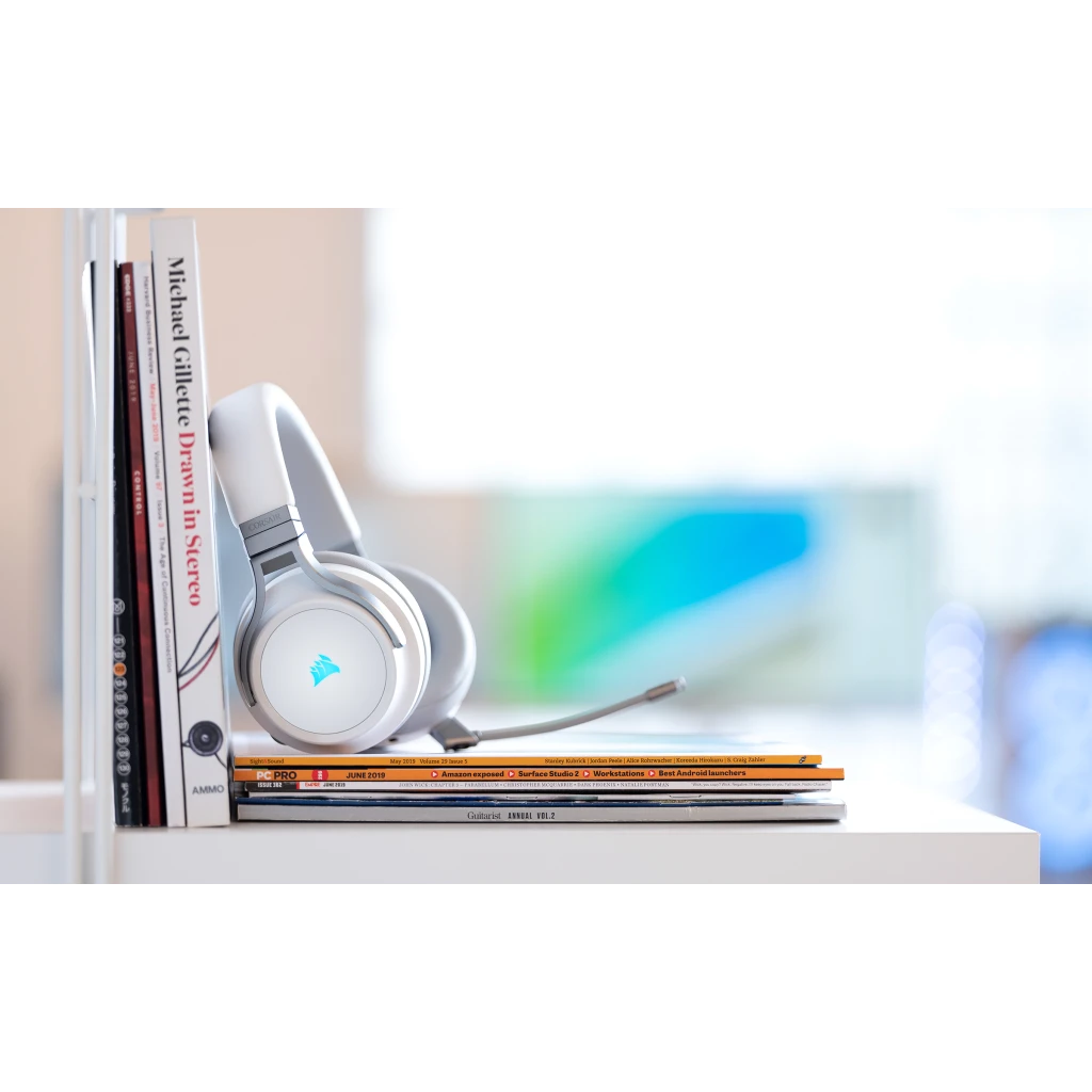 VIRTUOSO RGB WIRELESS High-Fidelity Gaming Headset — White (AP)