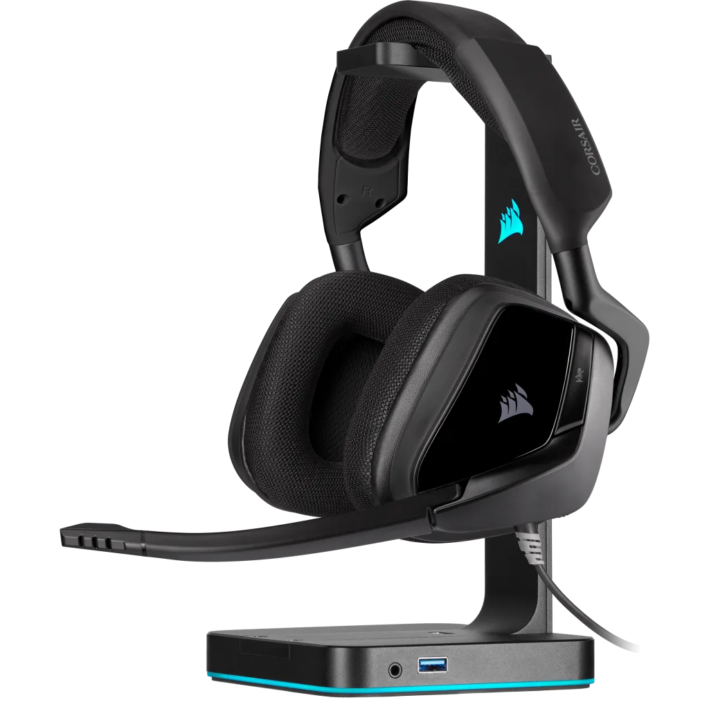 Corsair void rgb elite wireless on sale headset with 7.1 surround carbon