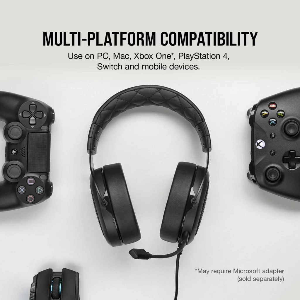 HS50 PRO STEREO Gaming Headset Carbon