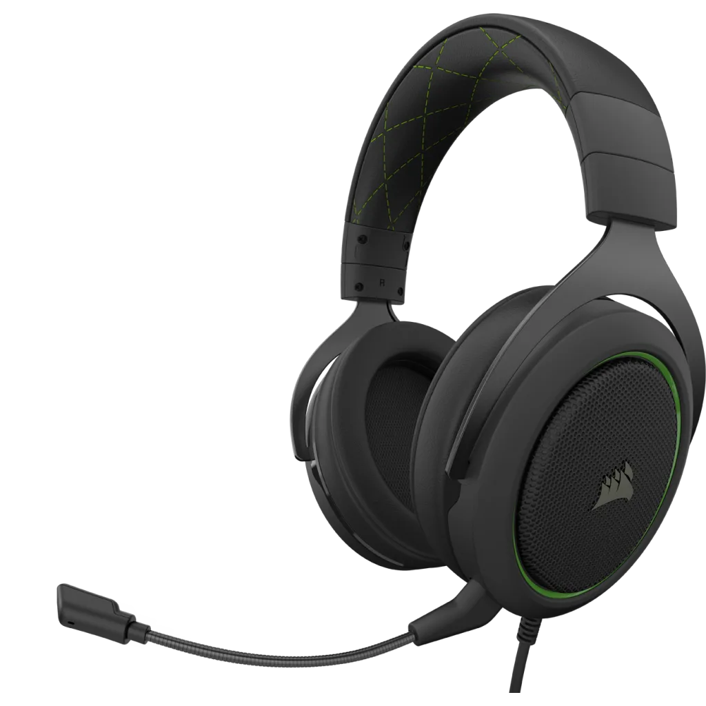 HS50 PRO STEREO Gaming Headset — Green (AP)