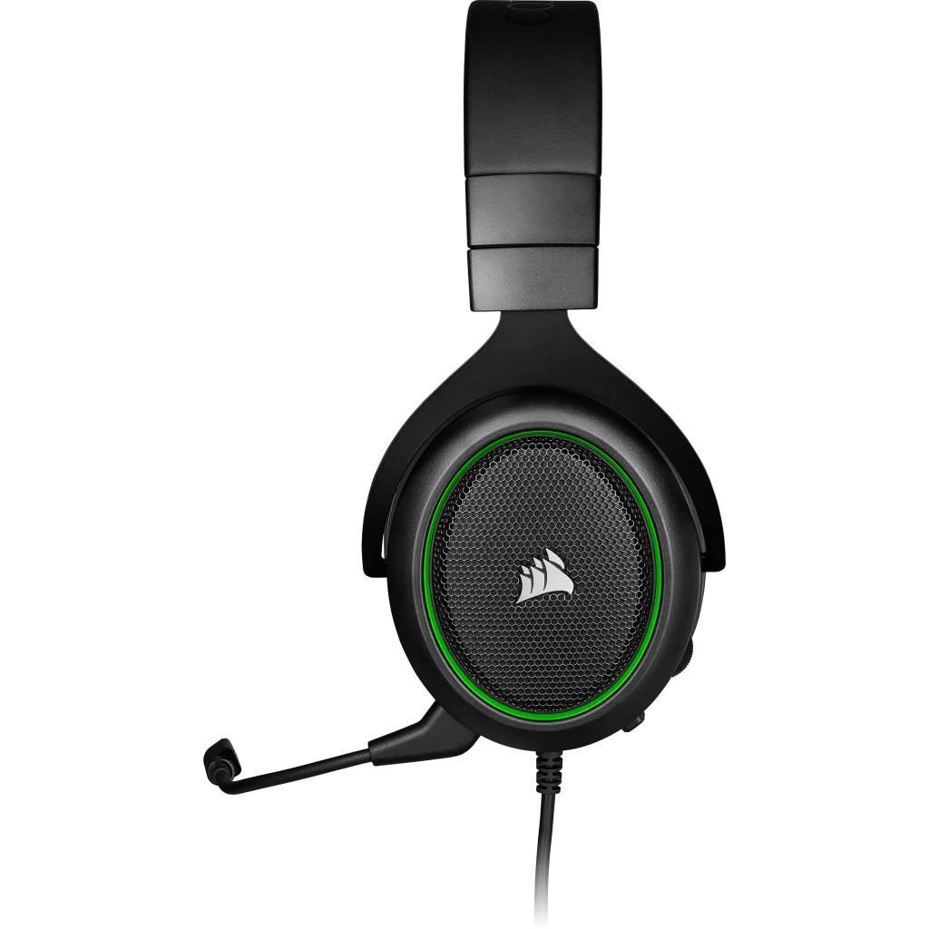 HS50 PRO STEREO Gaming Headset — Green