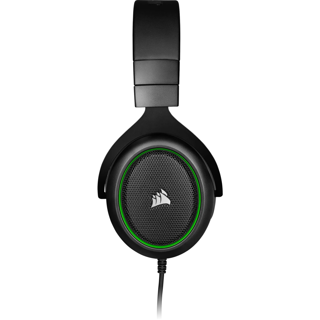 HS50 PRO STEREO Gaming Headset — Green