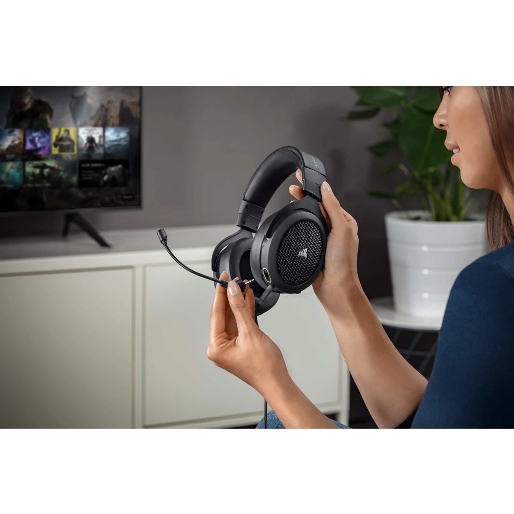 CORSAIR HS70 Bluetooth ゲーミングヘッドセット HS70 Wired Gaming Headset with Bluetooth (AP)