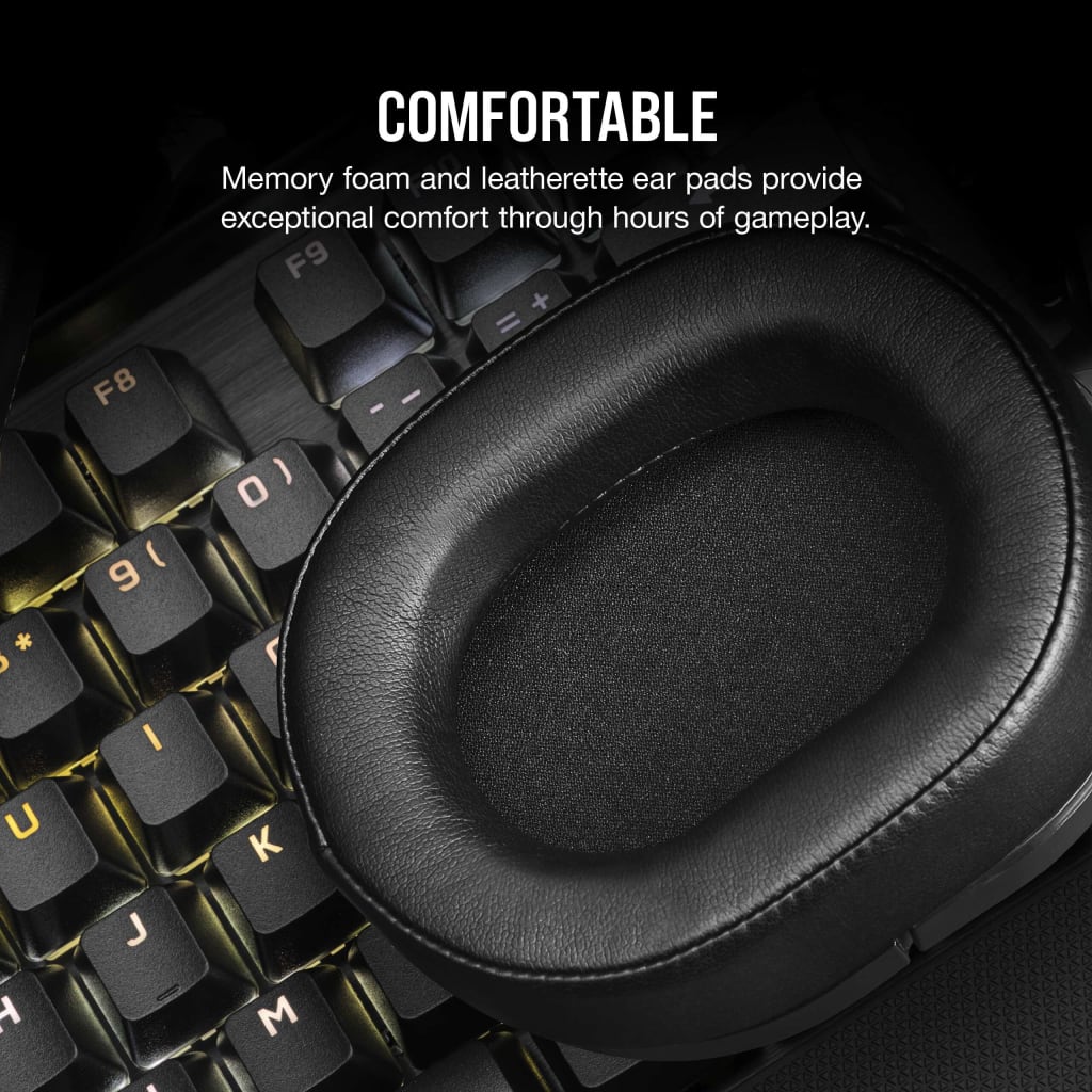 HS55 STEREO Wired Gaming Headset — Carbon (AP)