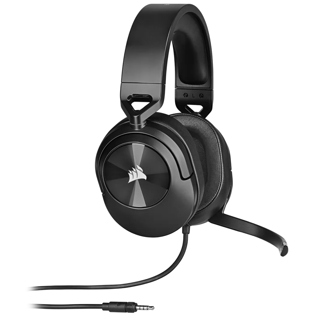 thumbnail image 2 of Corsair HS55 WIRELESS Gaming Headset - Dolby Audio 7.1 Surround - White (Open Box) 2 of 6