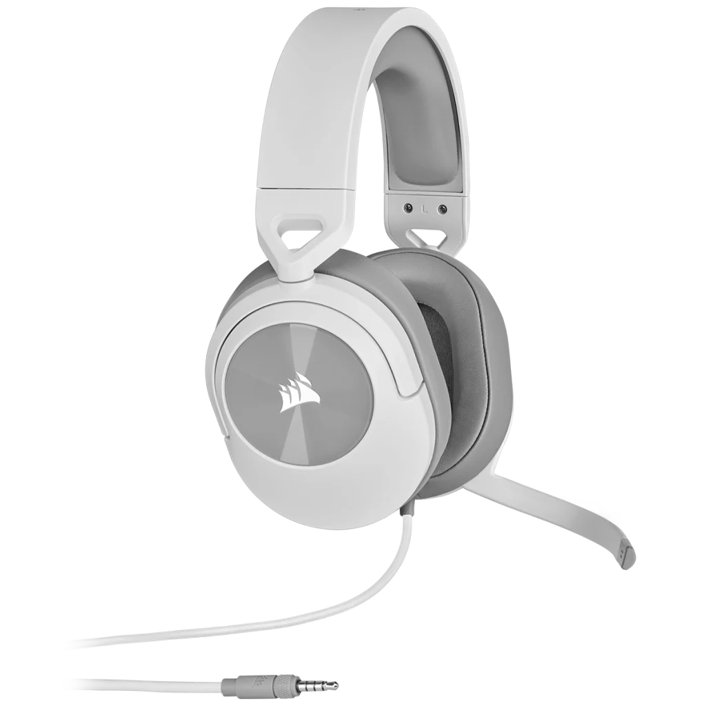 HS55 SURROUND Wired Gaming Headset — White (AP)
