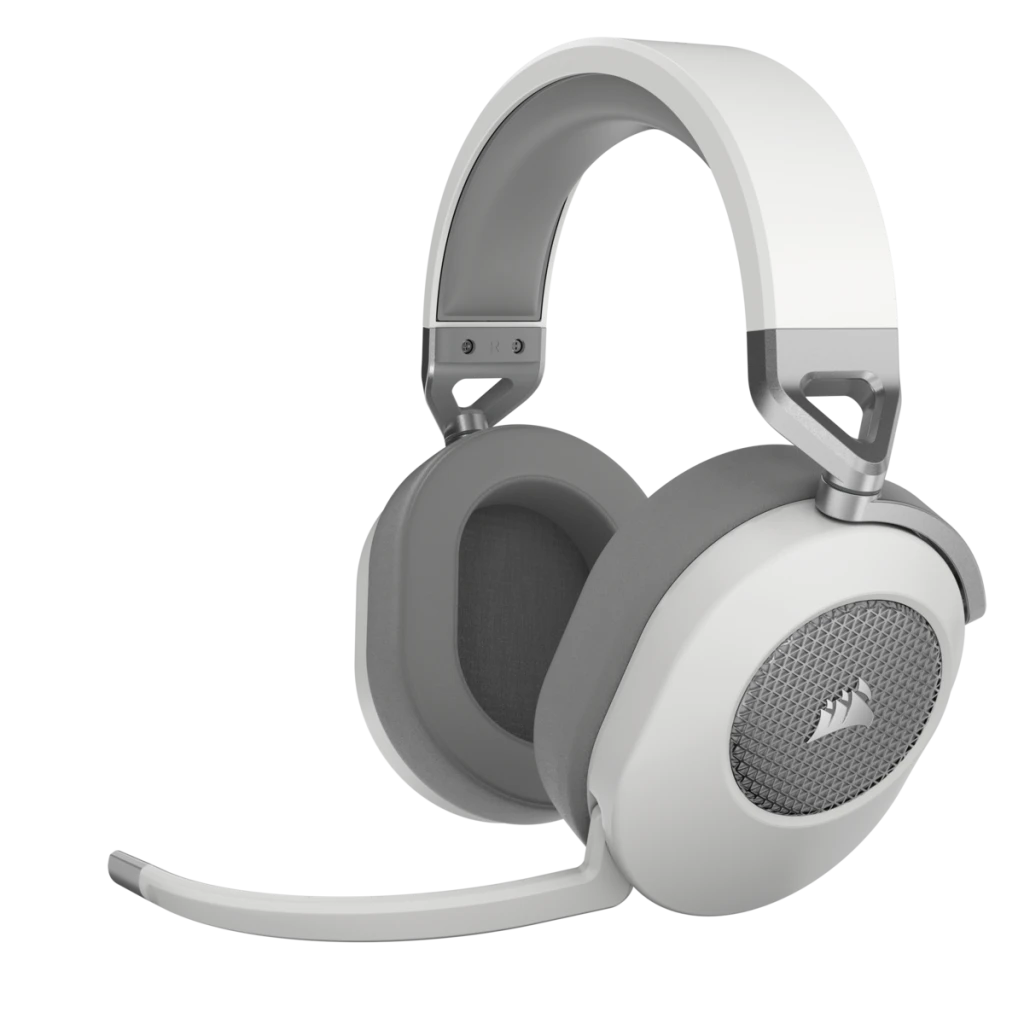 Corsair HS65 WIRELESS Gaming Headset - White
