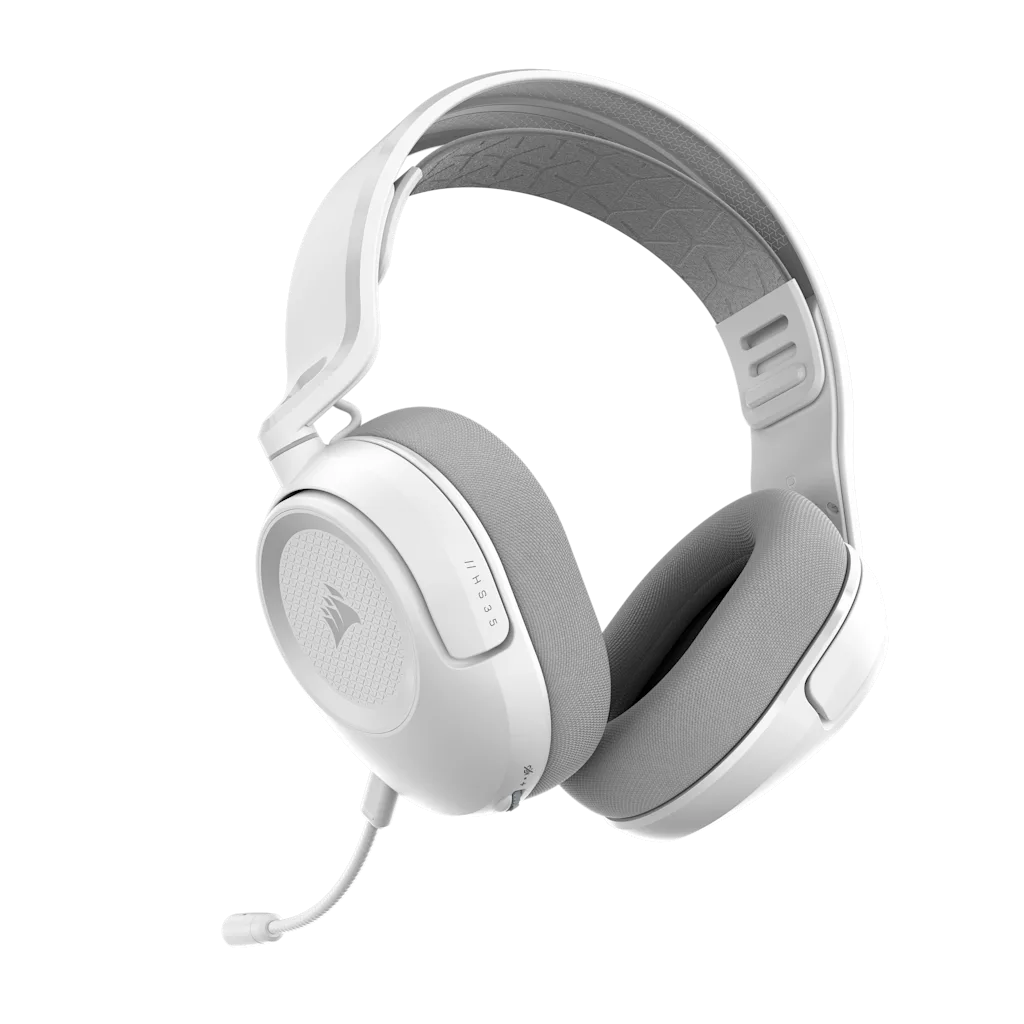 Corsair HS35 v3 Wireless Gaming Headset - White thumbnail 8