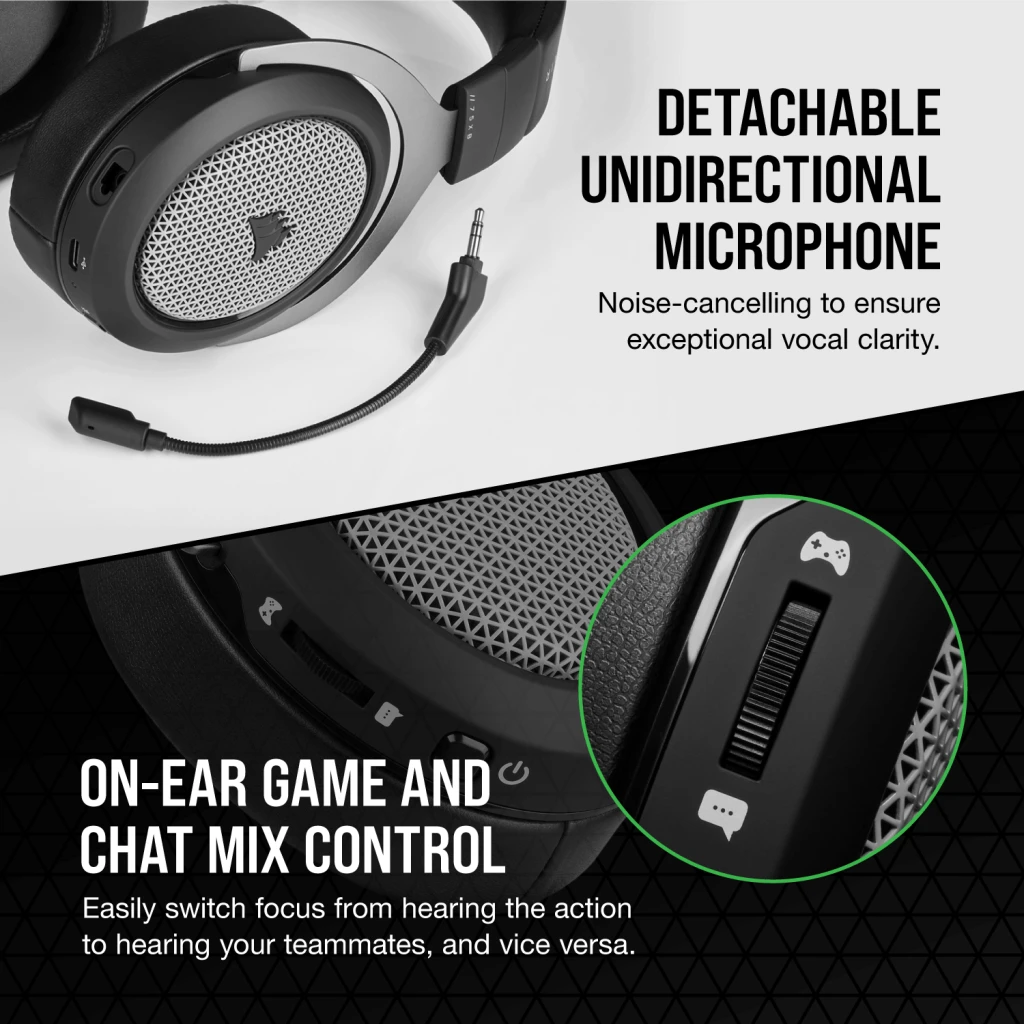 Corsair HS75 XB Wireless Auriculares Gaming Inalámbricos para Xbox One/Xbox  Series X