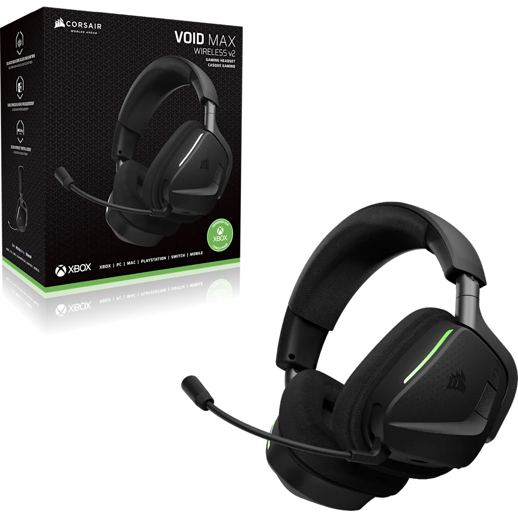 VOID v2 MAX WIRELESS Gaming Headset for Xbox - Carbon