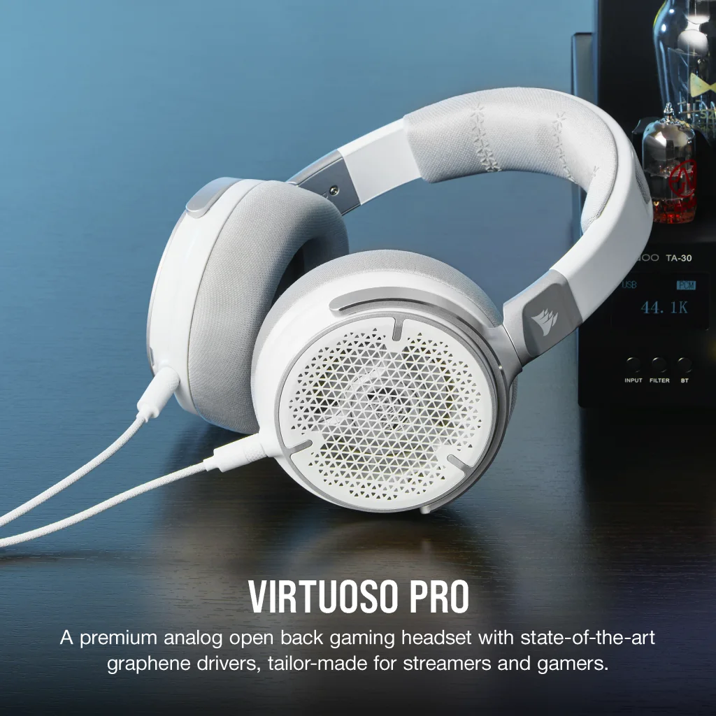- Streaming/Gaming VIRTUOSO Open PRO Back Headset Carbon