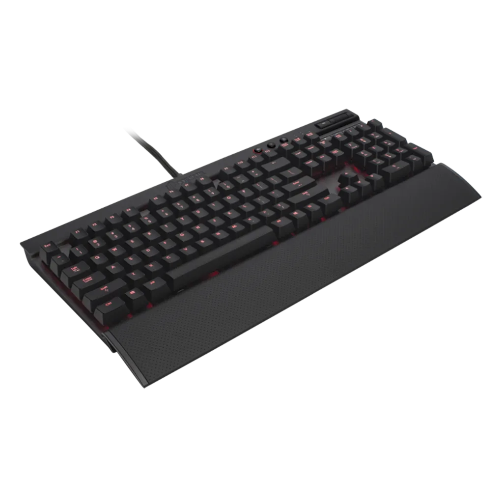 VENGEANCE® K70 Fully Mechanical Gaming Keyboard Anodized Black — CHERRY® MX  Red