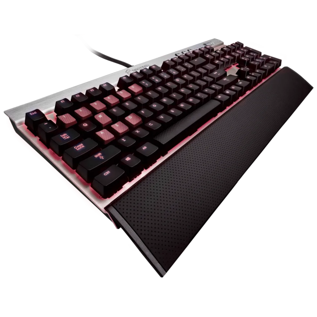 VENGEANCE® K70 Special Edition Mechanical Gaming Keyboard Silver — CHERRY®  MX Red