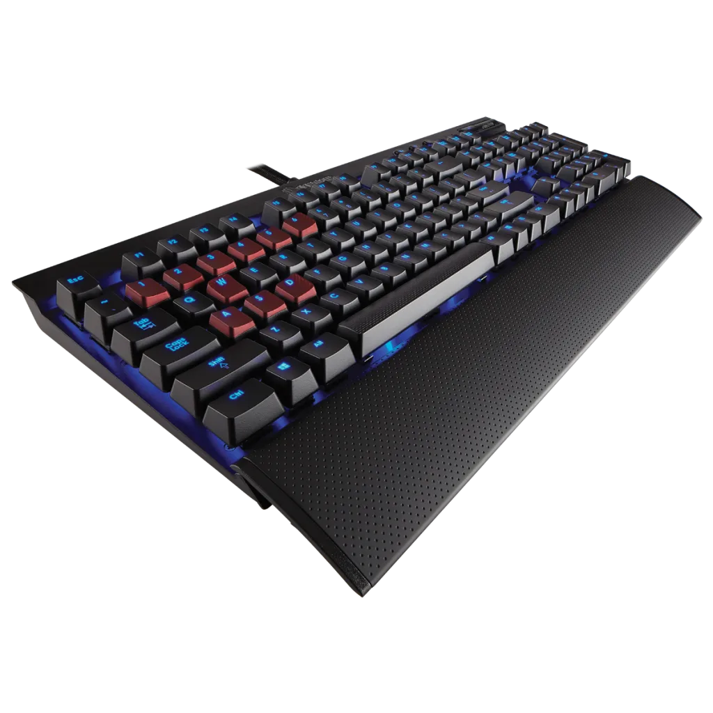 CORSAIR Gaming K70 Mechanical Gaming Keyboard — Blue LED — CHERRY® MX Red