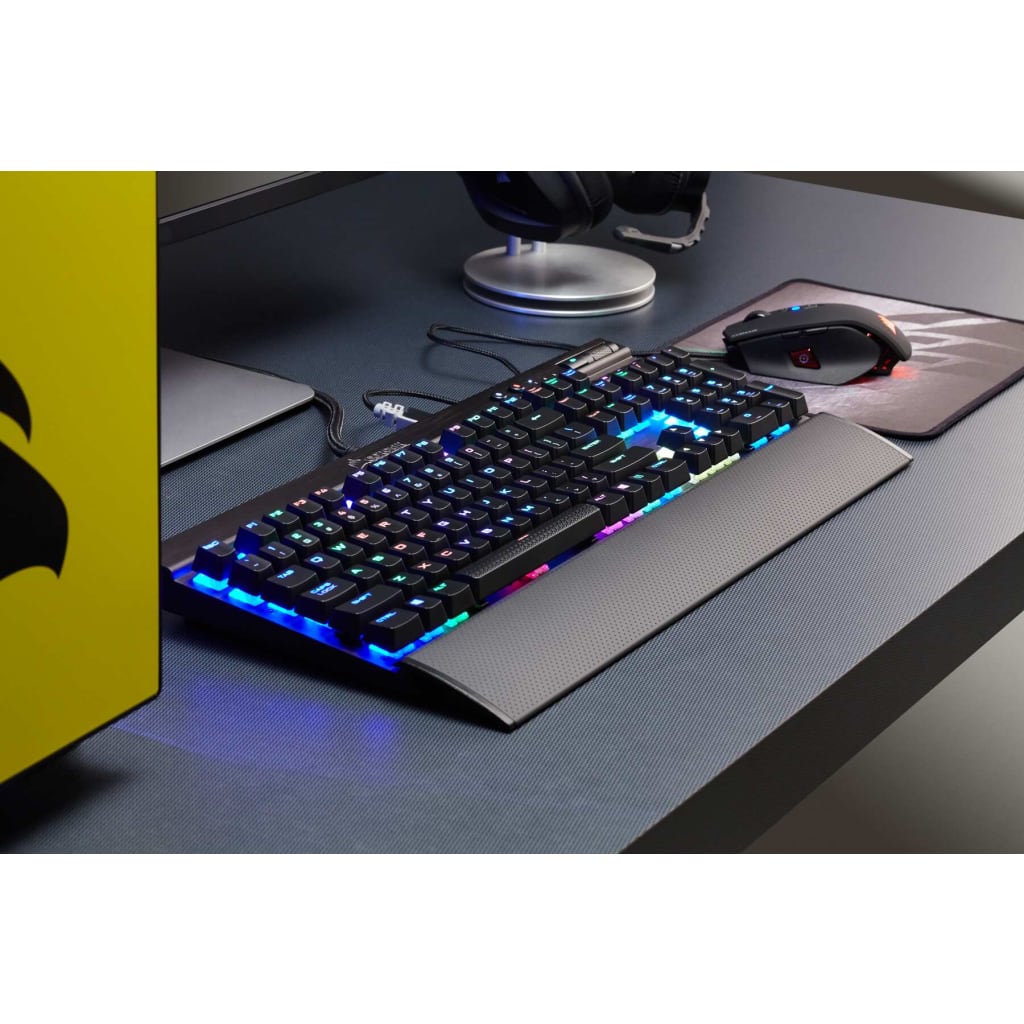K70 LUX RGB Mechanical Gaming Keyboard — CHERRY® MX SILENT RGB (KR)