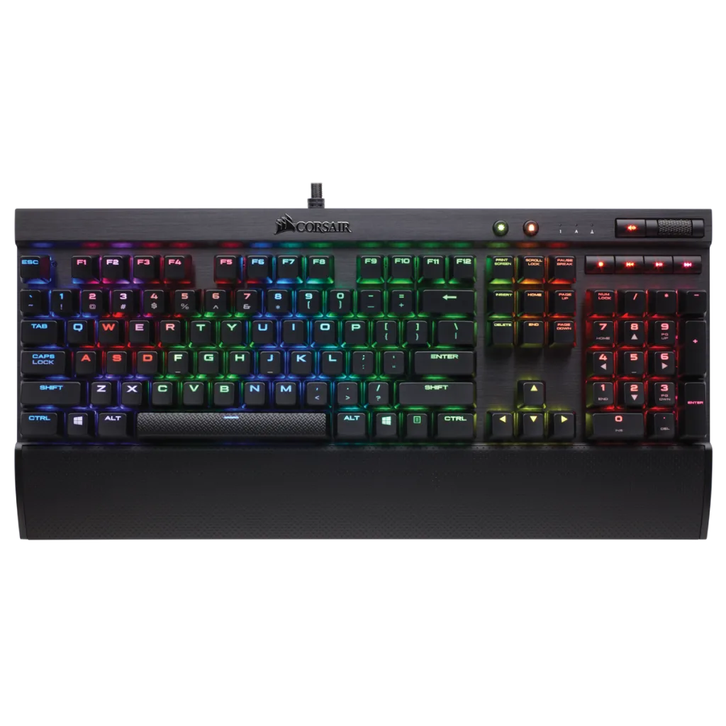 K70 LUX RGB Mechanical Gaming Keyboard — CHERRY® MX SILENT RGB
