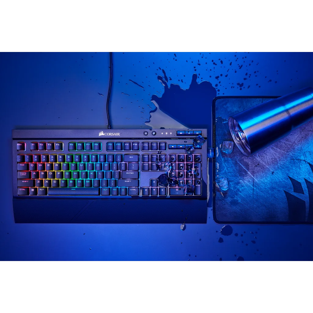 Corsair K68 RGB, un clavier mécanique résistant aux éclaboussures - Conseil  Config