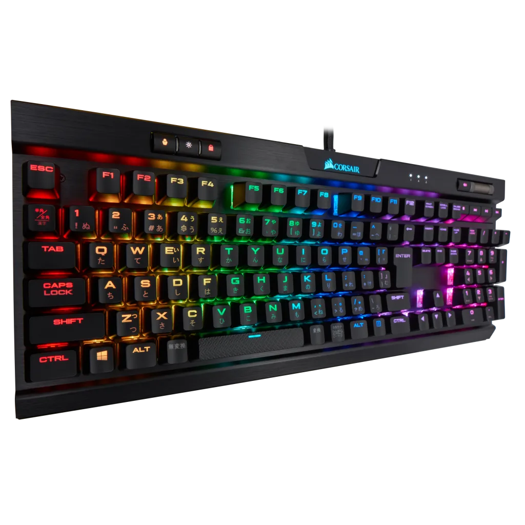 K70 RGB MK.2 Mechanical Gaming Keyboard — CHERRY® MX Red (JP)