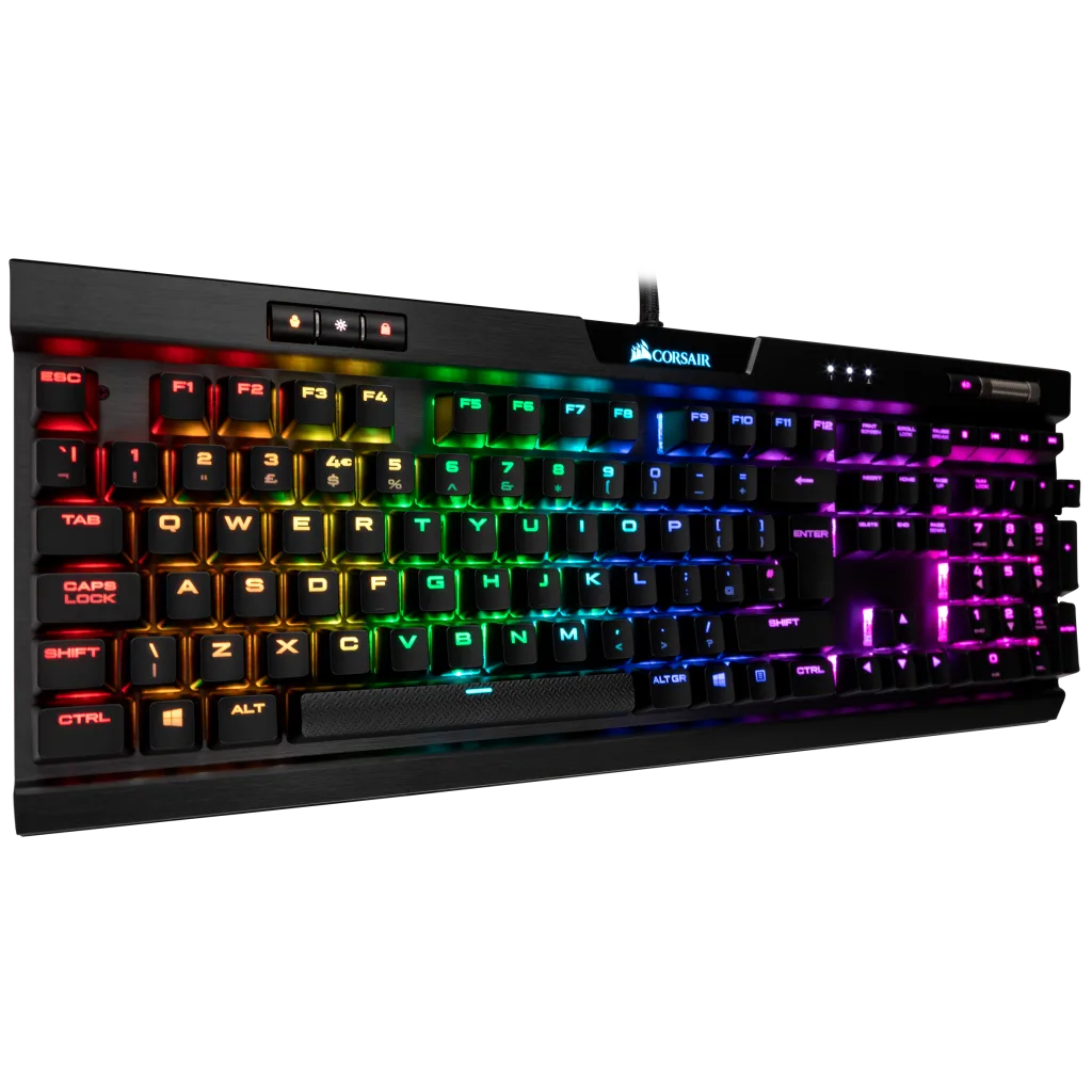 K70 RGB MK.2 Mechanical Gaming Keyboard — CHERRY® MX Red (UK)