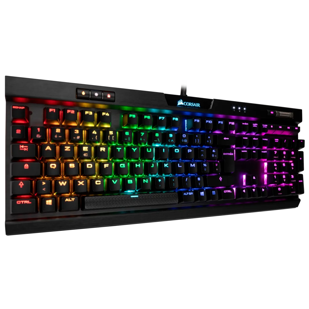 K70 RGB MK.2 Mechanical Gaming Keyboard CHERRY MX Blue FR
