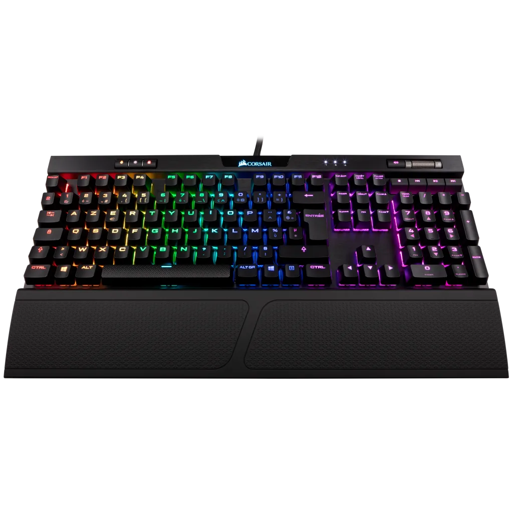 K70 RGB MK.2 Mechanical Gaming Keyboard — CHERRY® MX SILENT (FR)
