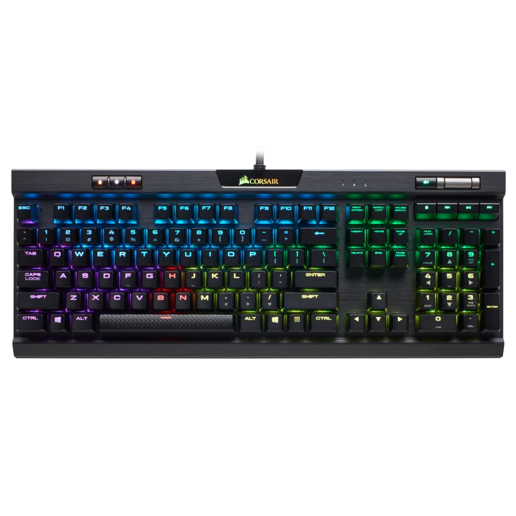 K70 RGB MK.2 RAPIDFIRE Mechanical Gaming Keyboard — CHERRY® MX Speed