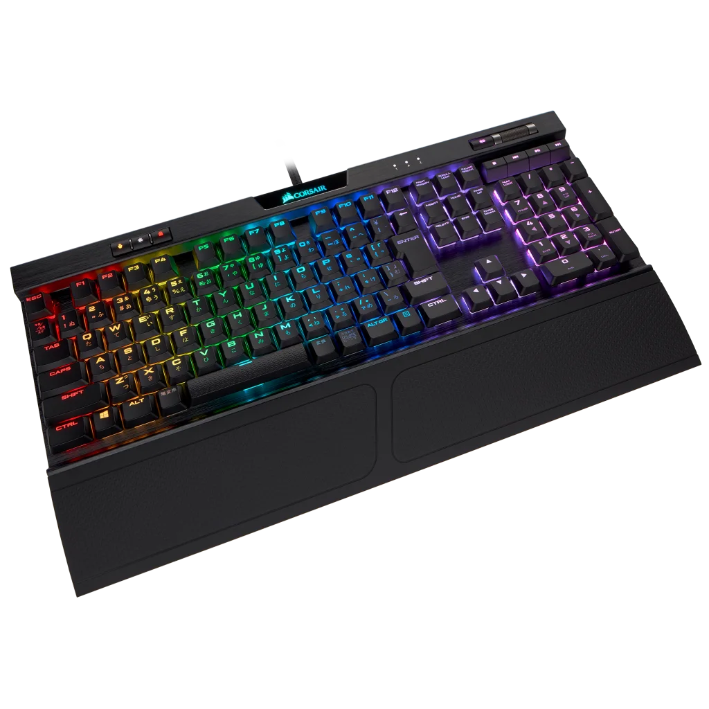 XIMAPEX.EC2B.G502.コルセアk70.ps4. コルセア CORSAIR ゲーミングキーボード＋リストレスト(ラピッド