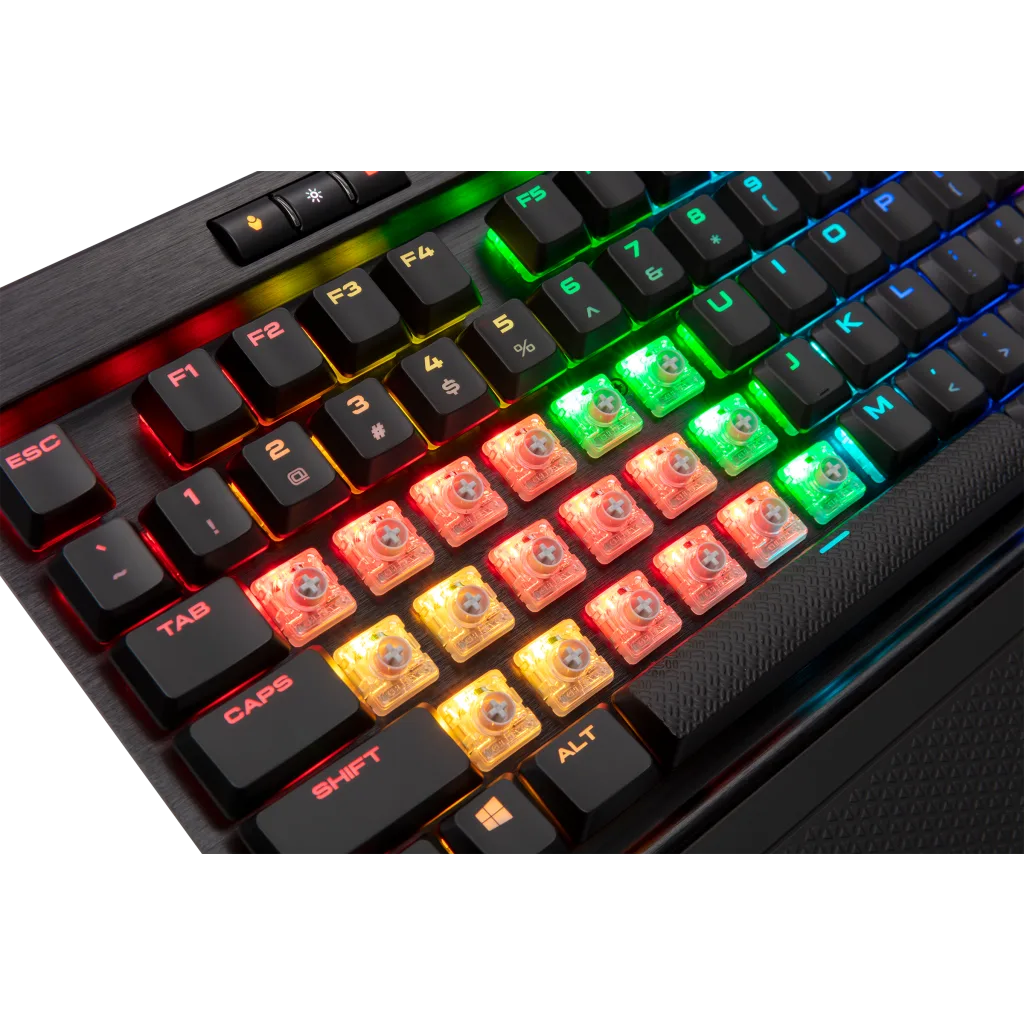 K70 RGB MK.2 Low Profile RAPIDFIRE Mechanical Gaming Keyboard — CHERRY® MX  Low Profile Speed