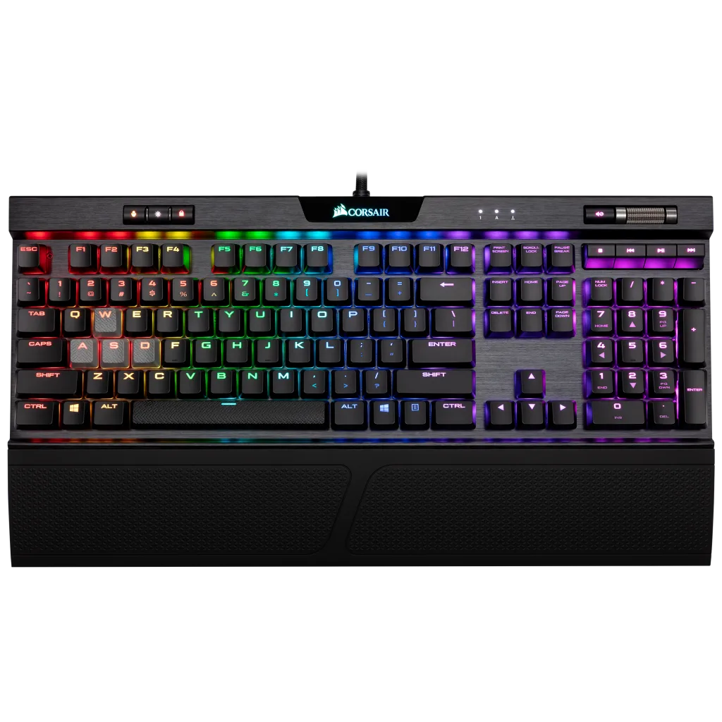 K70 RGB MK.2 Low Profile RAPIDFIRE Mechanical Gaming Keyboard