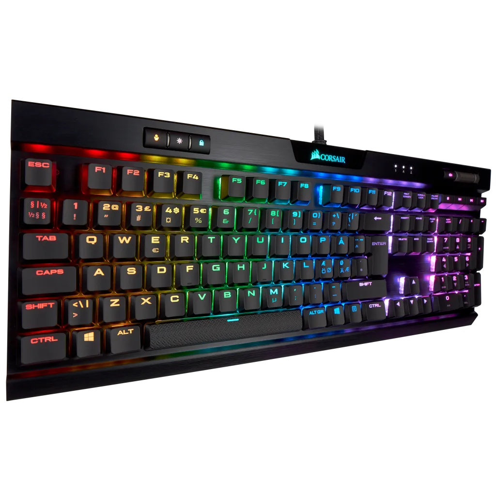 K70 RGB MK.2 Low Profile RAPIDFIRE Mechanical Gaming Keyboard
