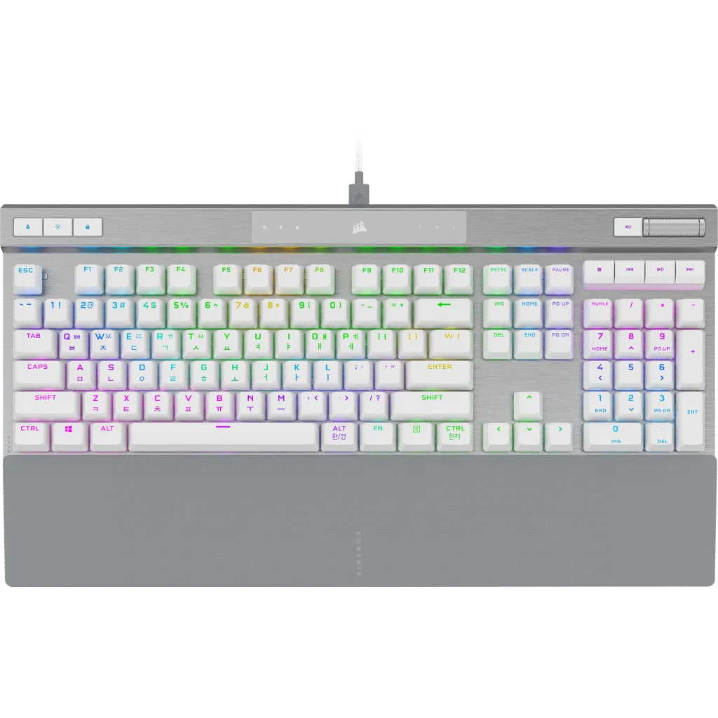 K70 PRO RGB OpticalMechanical Gaming Keyboard with PBT DOUBLE SHOT PRO