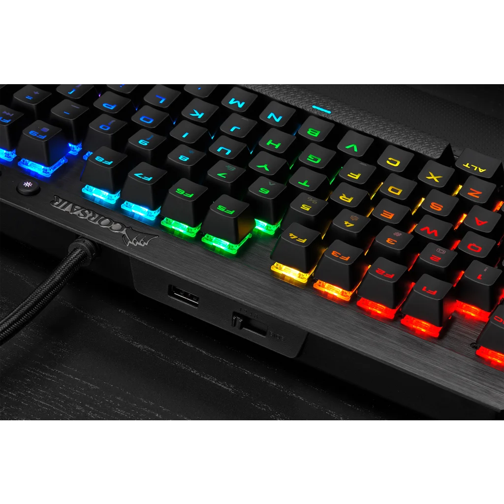 K65 LUX RGB Compact Mechanical Gaming Keyboard — CHERRY® MX RGB Red