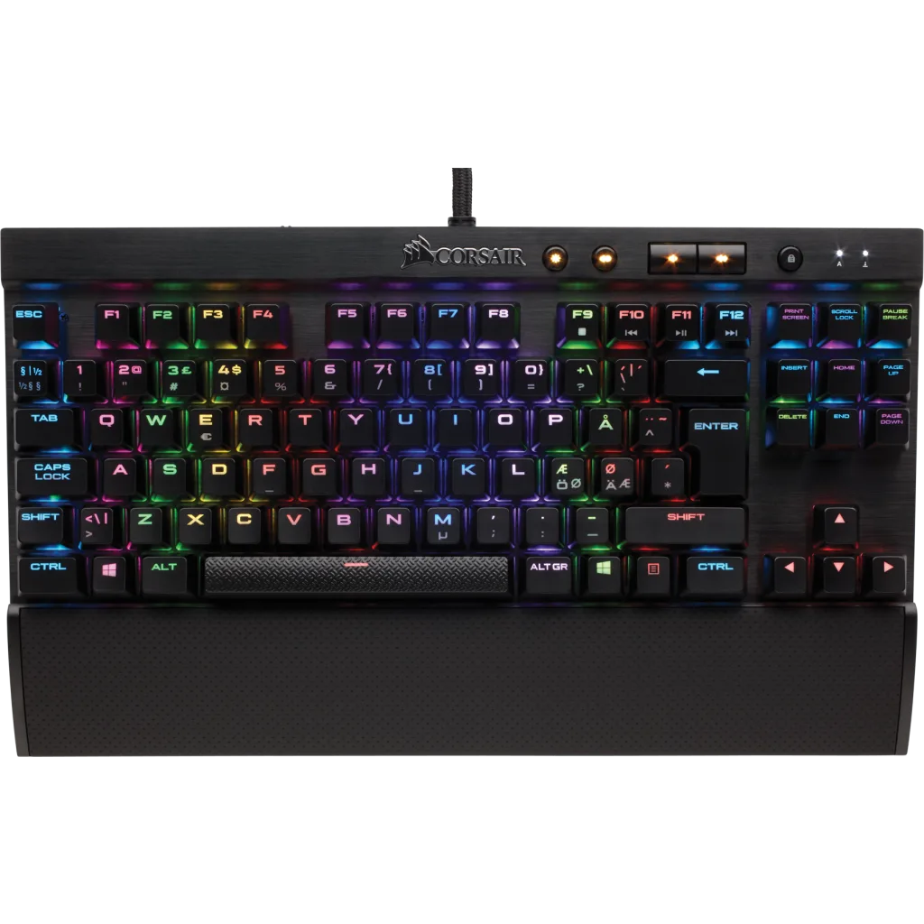 その他 CORSAIR K65 LUX Cherry MX RGB Red K65 LUX RGB Compact Mechanical Gaming Keyboard — CHERRY® MX