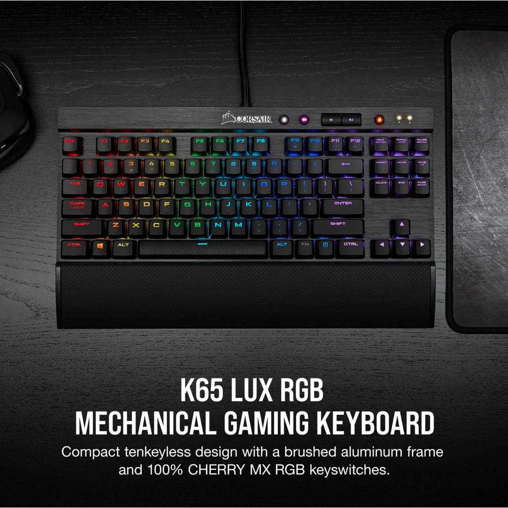 K65 LUX RGB Compact Mechanical Gaming Keyboard — CHERRY® MX RGB