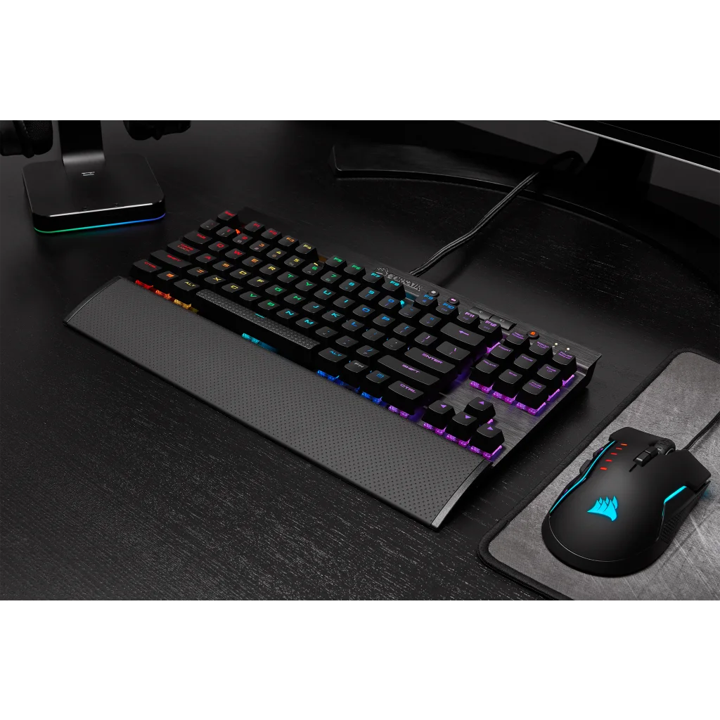K65 RGB RAPIDFIRE Compact Mechanical Gaming Keyboard