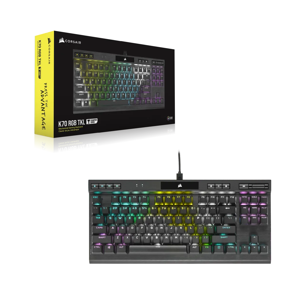 K70 RGB TKL CHAMPION SERIES Mechanical Gaming Keyboard