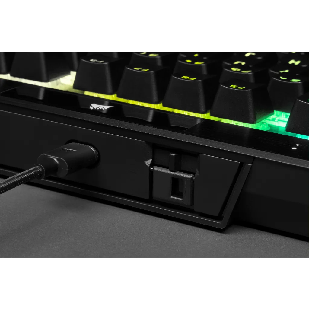 K70 RGB TKL CHAMPION SERIES Mechanical Gaming Keyboard — CHERRY MX SPEED  (DE)
