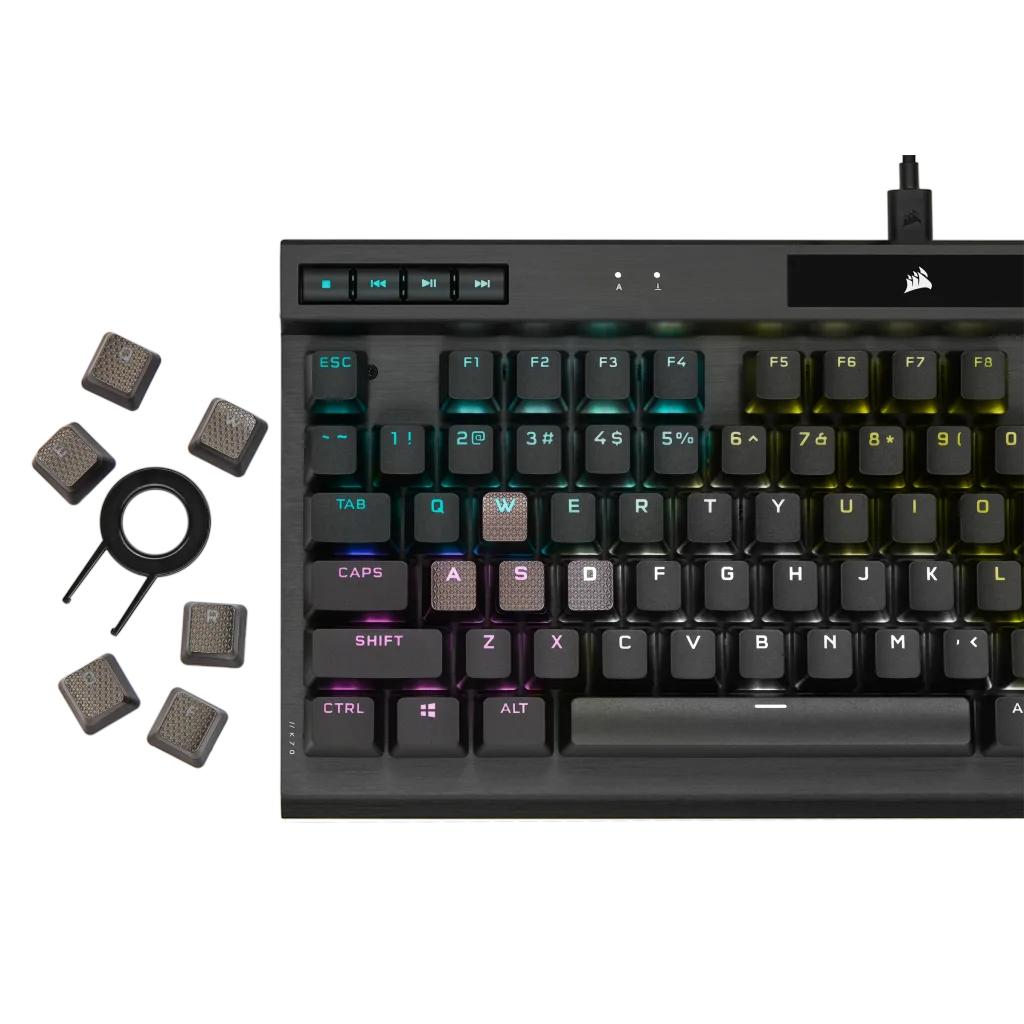 CORSAIR CHAMPION Series K70 RGB TKL - keyboard - US - CH-9119014