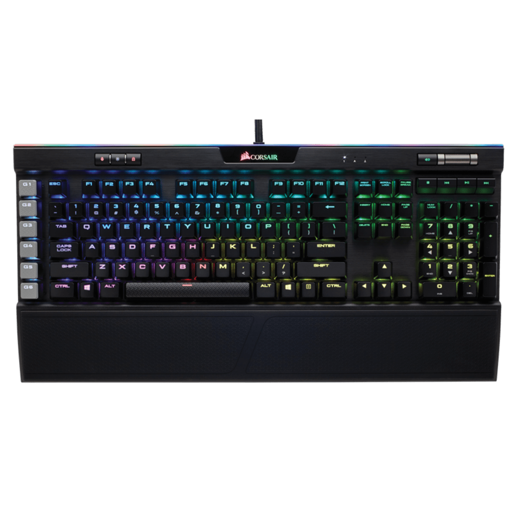 ★CORSAIR　ゲーミングキーボード　K95 RGB PLATINUM K95 RGB PLATINUM Mechanical Gaming Keyboard — CHERRY® MX Brown — Black